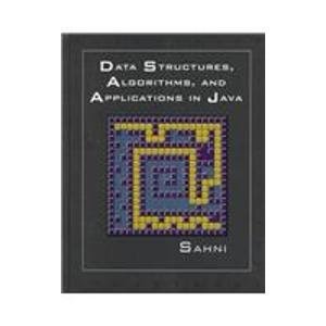 Book Cover Data Structures, Algorithms, and Applications in Java