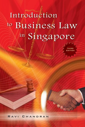 Book Cover Introduction to Business Law in Singapore 3e