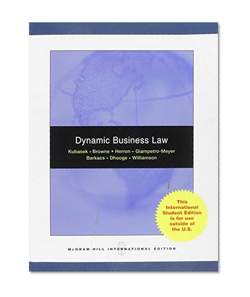 Book Cover Dynamic Business Law