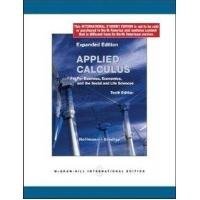Book Cover Applied Calculus for Business, Economics and the Social and Life Sciences