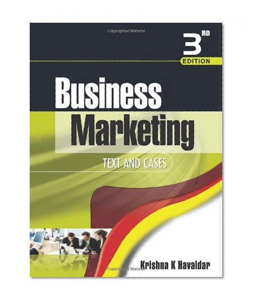 Book Cover Business Marketing (Text & Cases)