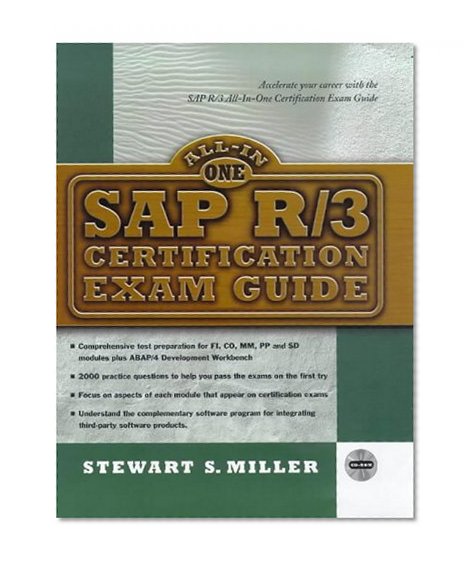 Book Cover Sap R/3 Certification Exam Guide (All-in-one Certification)