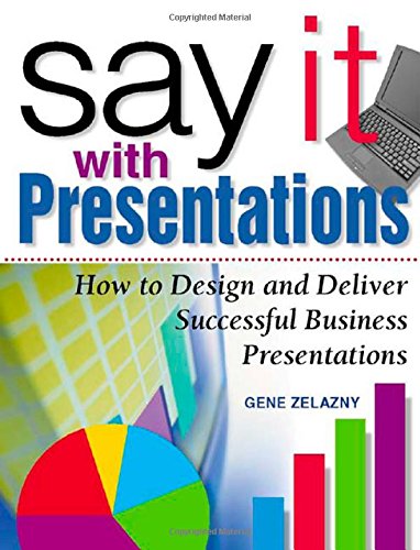 Book Cover Say It with Presentations: How to Design and Deliver Successful Business Presentations