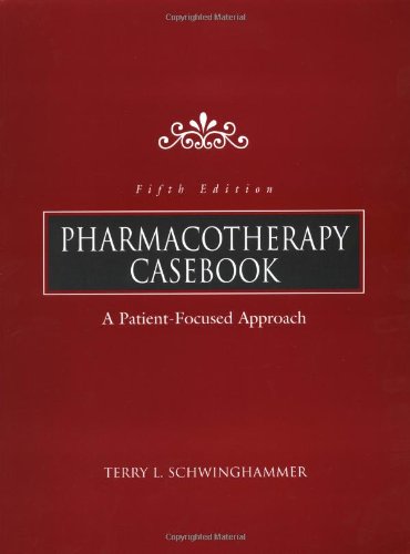 Book Cover Pharmacotherapy Casebook