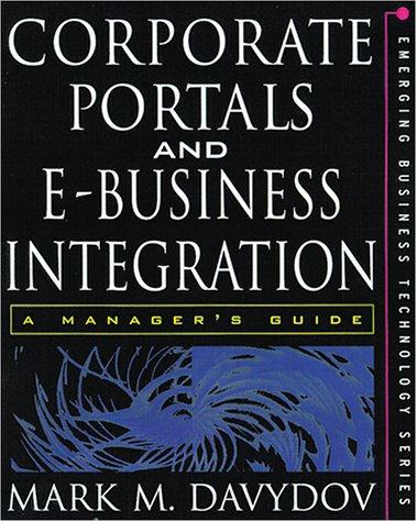 Book Cover Corporate Portals and eBusiness Integration