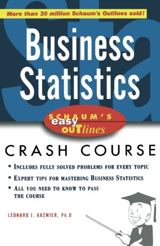 Book Cover Schaum's Easy Outline of Business Statistics