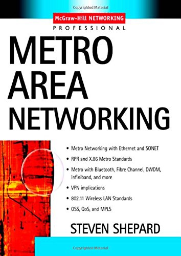 Book Cover Metro Area Networking (McGraw-Hill Networking Professional)