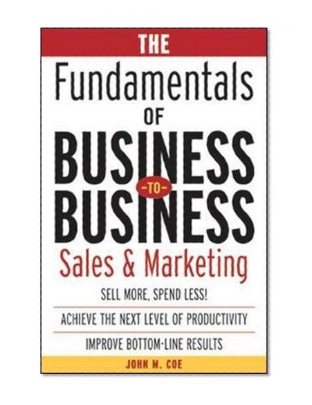 Book Cover The Fundamentals of Business-to-Business Sales & Marketing