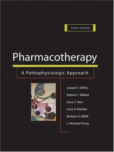 Book Cover Pharmacotherapy