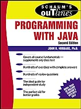Book Cover Schaum's Outline of Programming with Java