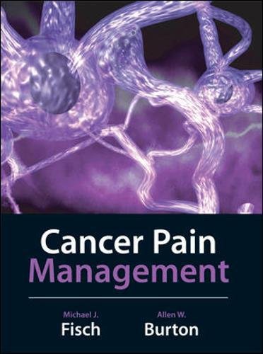 Book Cover Cancer Pain Management