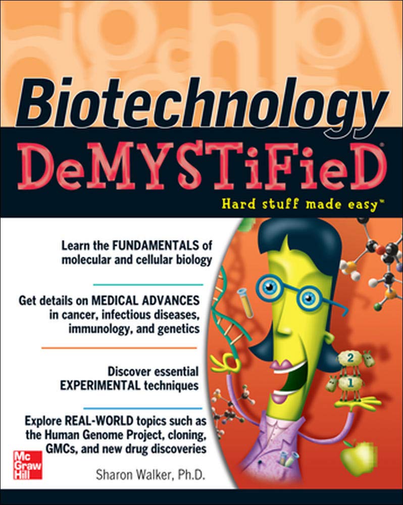 Book Cover Biotechnology Demystified (Demystified)