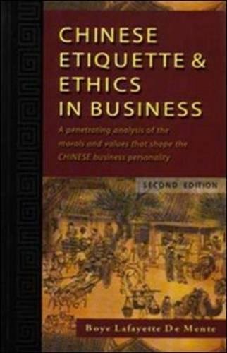 Book Cover Chinese Etiquette & Ethics in Business