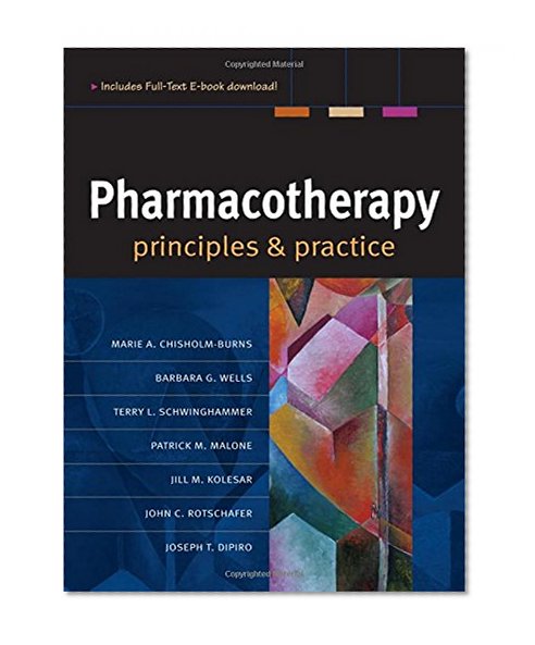 Book Cover Pharmacotherapy Principles & Practice