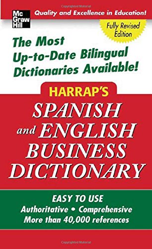 Book Cover Harrap's Spanish and English Business Dictionary (Harrap's Dictionaries)
