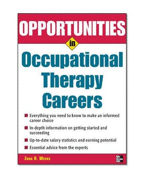 Book Cover Opportunities in Occupational Therapy Careers (Opportunities in…Series)