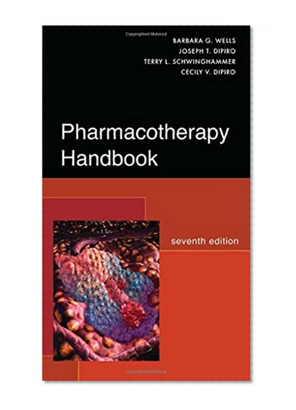 Book Cover Pharmacotherapy Handbook, Seventh Edition
