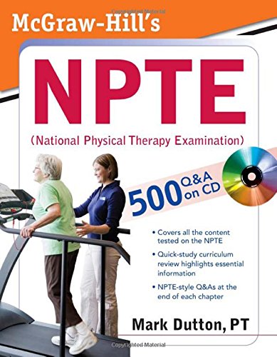 Book Cover McGraw-Hill's NPTE (National Physical Therapy Examination) (Lange)