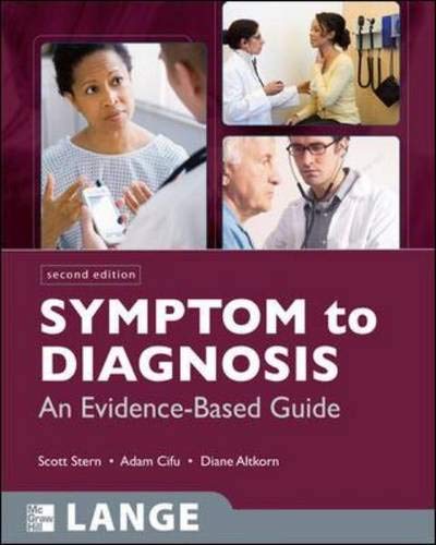 Book Cover Symptom to Diagnosis: An Evidence Based Guide, Second Edition (LANGE Clinical Medicine)
