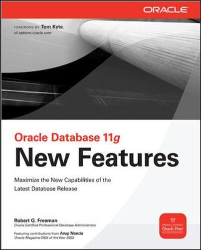 Book Cover Oracle Database 11g New Features (Oracle Press)