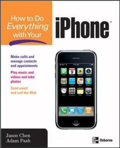 Book Cover How to Do Everything with Your iPhone
