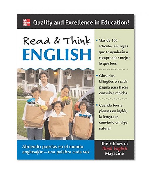Book Cover Read & Think English (Book Only)