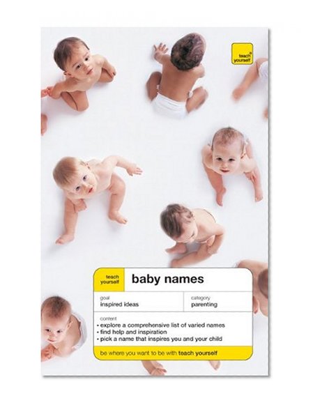 Book Cover Teach Yourself Baby Names (Teach Yourself: Parenting)