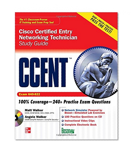 Book Cover CCENT Cisco Certified Entry Networking Technician Study Guide (Exam 640-822)