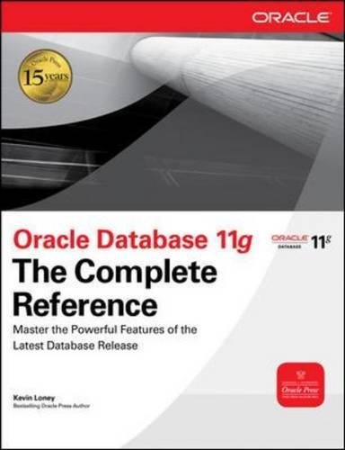 Book Cover Oracle Database 11g The Complete Reference (Oracle Press)