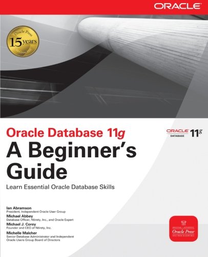 Book Cover Oracle Database 11g A Beginner's Guide