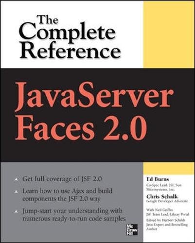 Book Cover JavaServer Faces 2.0, The Complete Reference