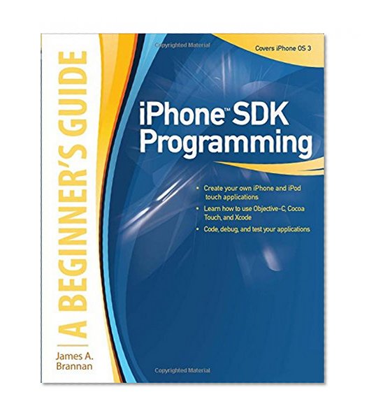 Book Cover iPhone SDK Programming, A Beginner's Guide