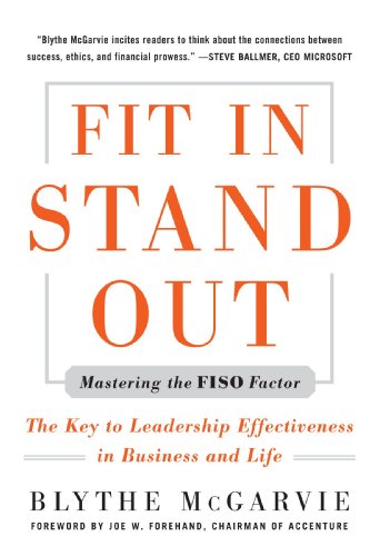 Book Cover Fit In, Stand Out: Mastering the FISO FACTOR - The Key to Leadership Effectiveness in Business and Life