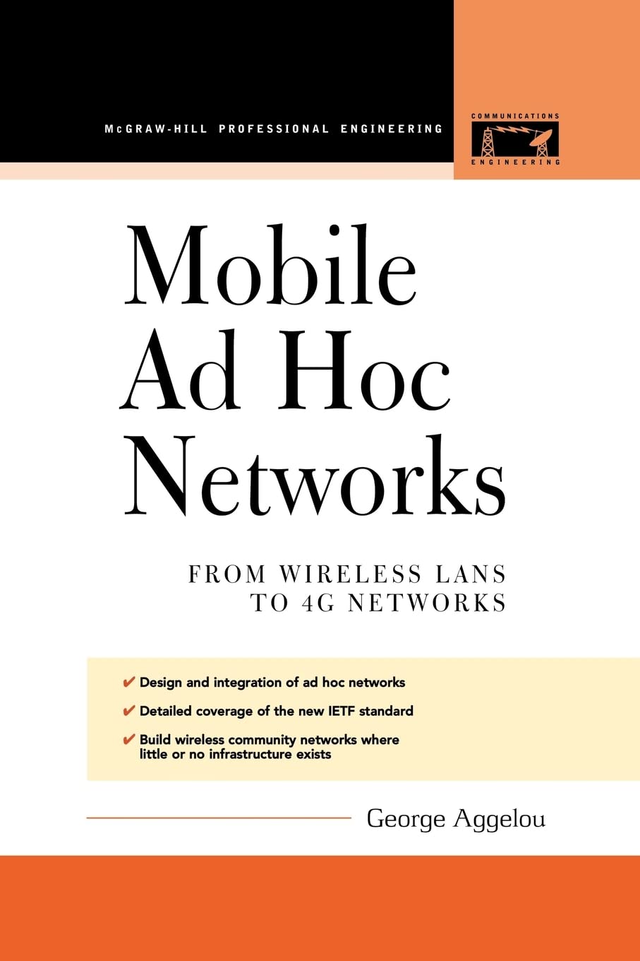 Book Cover Mobile Ad Hoc Networks