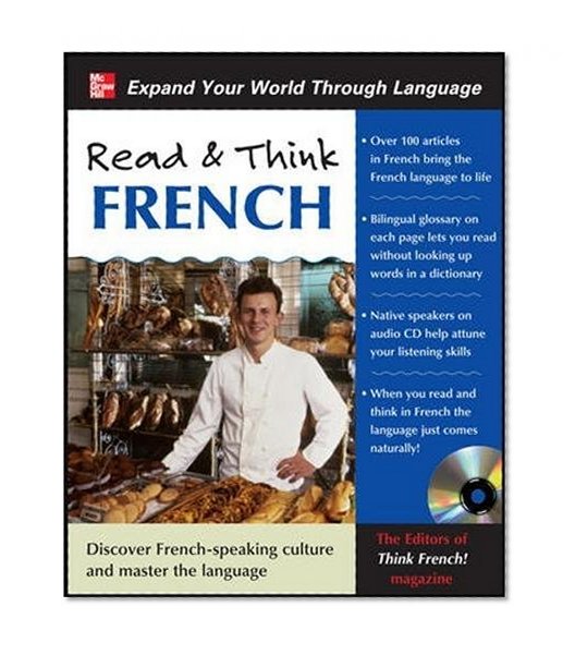 Book Cover Read & Think French with Audio CD