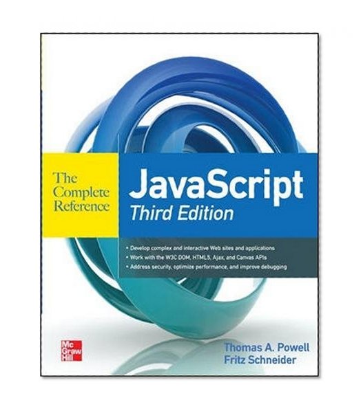 Book Cover JavaScript The Complete Reference 3rd Edition
