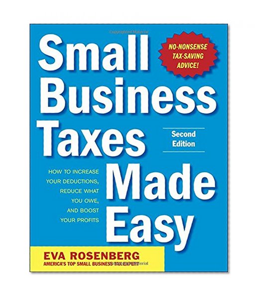 Book Cover Small Business Taxes Made Easy, Second Edition