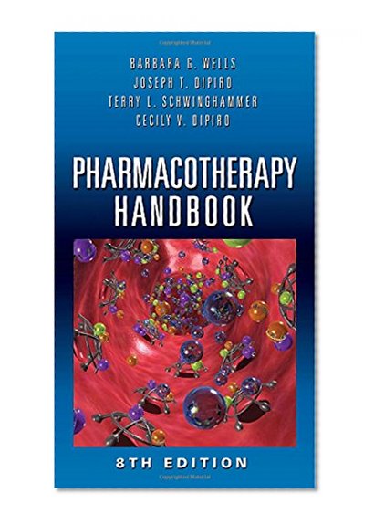 Book Cover Pharmacotherapy Handbook, Eighth Edition