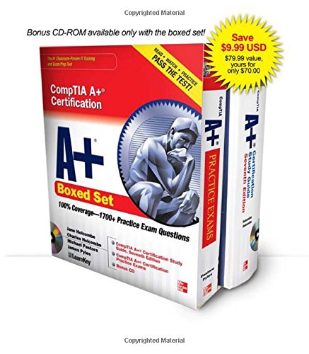 Book Cover CompTIA A+ Certification Boxed Set (Exams 220-701 & 220-702)