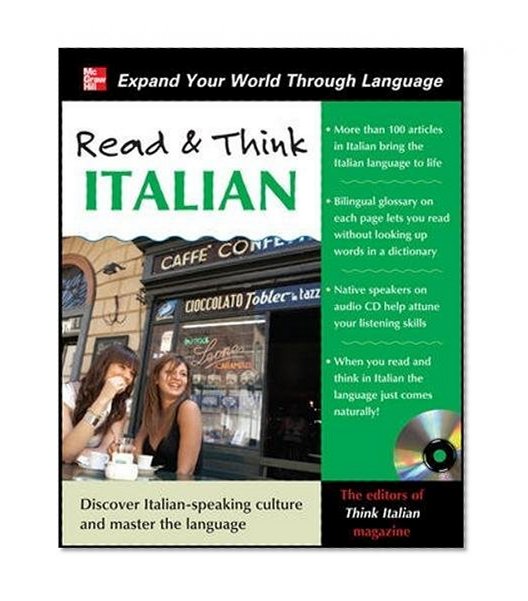 Book Cover Read and Think Italian with Audio CD (Read & Think)