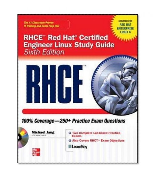 Book Cover RHCSA/RHCE Red Hat Linux Certification Study Guide (Exams EX200 & EX300), 6th Edition (Certification Press)