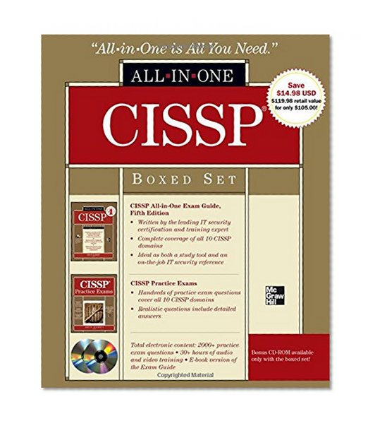 Book Cover CISSP Boxed Set (All-in-One)