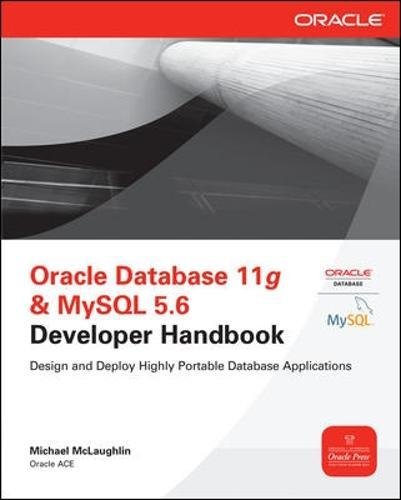 Book Cover Oracle Database 11g & MySQL 5.6 Developer Handbook (Oracle Press)
