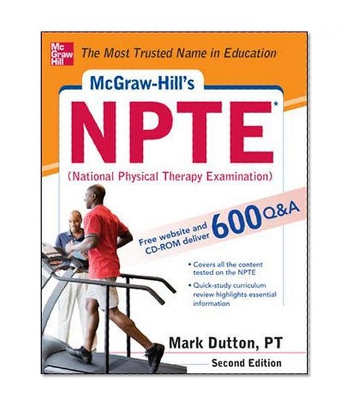 Book Cover McGraw-Hills NPTE National Physical Therapy Exam, Second Edition