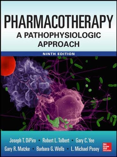 Book Cover Pharmacotherapy A Pathophysiologic Approach 9/E