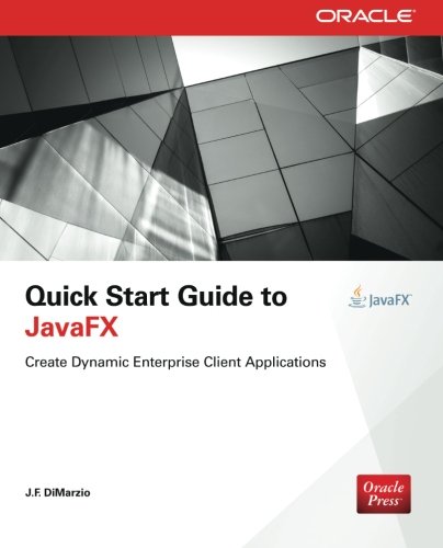 Book Cover Quick Start Guide to JavaFX