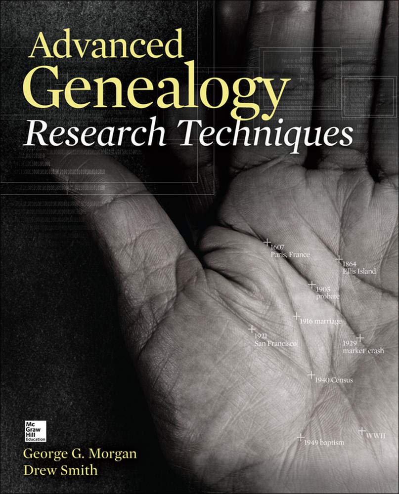 Book Cover Advanced Genealogy Research Techniques