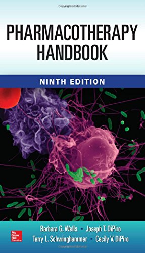 Book Cover Pharmacotherapy Handbook, 9/E
