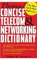 Book Cover Thomas' Telecom & Networking Dictionary