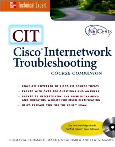 Book Cover CIT: Cisco Internetworking and Troubleshooting (Book/CD-ROM package)